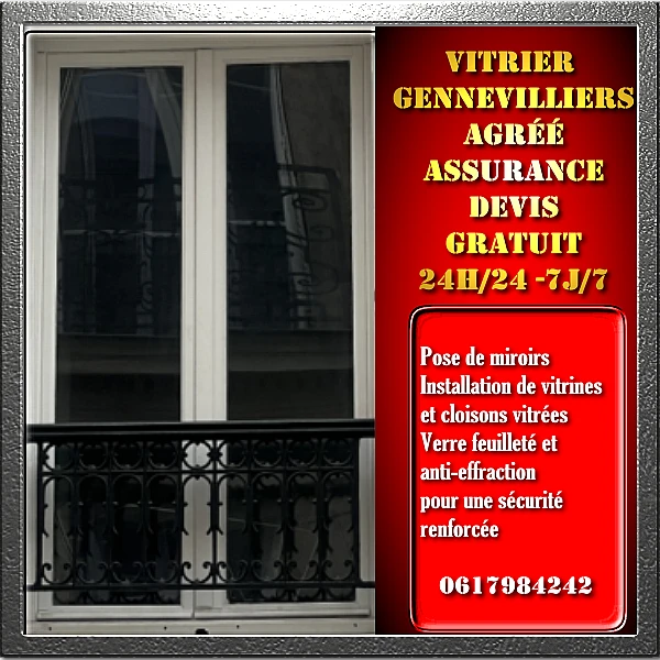 Urgence vitrier Gennevilliers agree